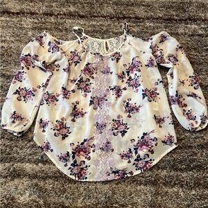 Rewind floral blouse xsmall